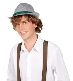 Tirolerhoedje Grijs, Ewald