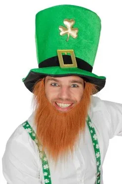 Hoed St. Patrick Met Baard