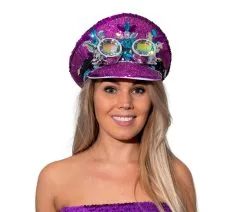 Burningman Pet De Luxe, Paars. -Grote maten heren dames Winkel kees konings carnaval collectie shoot februari 2022 19 large 2